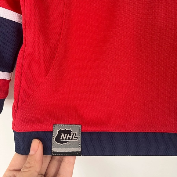 Montreal Canadiens Vintage Kids Red and Blue Shirt - Picture 2 of 9